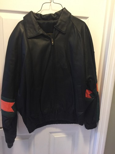 Mens vtg black leather - mens,