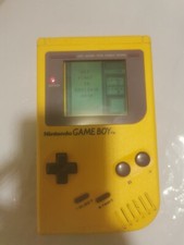 Console Nintendo Gameboy Game Boy Fat Yellow Jaune loose - Fonctionnel Testé A48