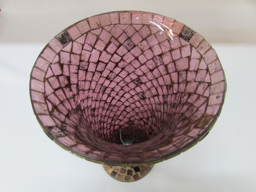 Vase purple bronze metallic - purple,