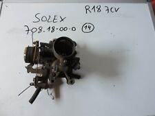 CARBURATEUR SOLEX  708.18-00.0 RENAULT 18 7cv pour pièces non testé VERGASER 