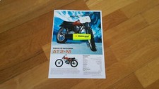 YAMAHA 1972 vintage REPRO brochure AT2-M 125 ATMX AT2 MotoCross DT Noguchi Webco