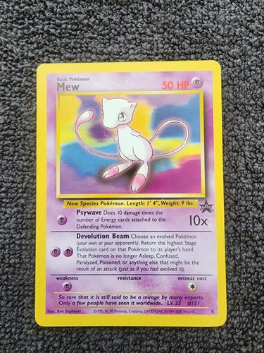 Pokémon mew black star - pokémon,