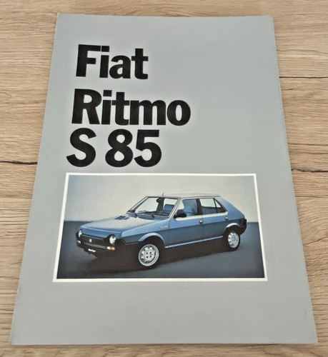 Brochure vente fiat ritmo - de,