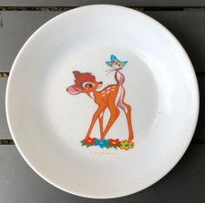 Assiette Creuse Bambi Téfal, Walt Disney, Dessin Animé