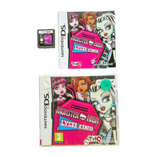Monster High Lycée d’Enfer Nintendo DS - Complet - Testé OK Compatible 3DS & 2DS