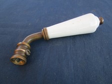 Poignée porcelaine blanche et