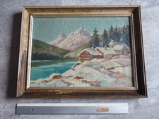 TABLEAU PAYSAGE ENNEIGE CHALET
