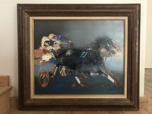 Tableau jordi bonas huile - jordi,