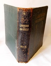 Dictionnaire Larousse du XXe siècle, T. 6 - Ro-Z, 1932, EO - Relié d'éditeur. BE