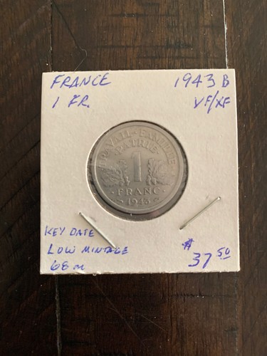 1943 france key - b,