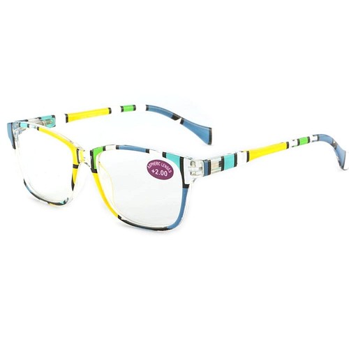Lunettes loupes vert - jaune, et