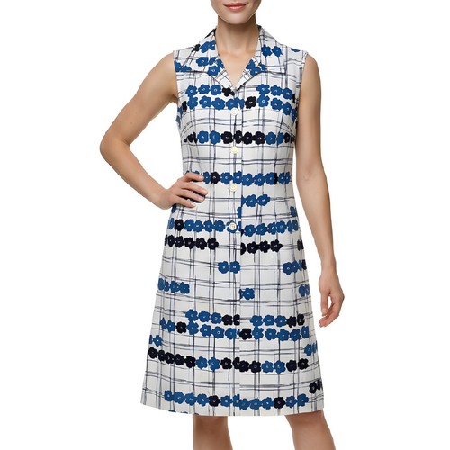 Robe chemise sans manches