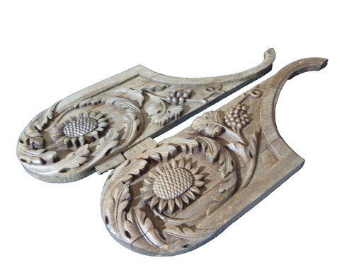 Ancienne paire fronton en - paire,