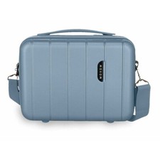 Movom - Vanity case "Wood" - bleu silver - 11220