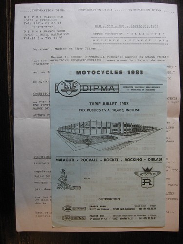 Moto cyclo malaguti dipma - ,