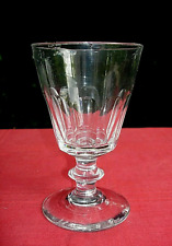 SAINT LOUIS CATON WEINGLÄSER VERRE A EAU VIN CRISTAL TAILLE COTES PLATES 19EME