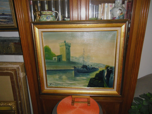 Superbe tableau ancien le - ancien,