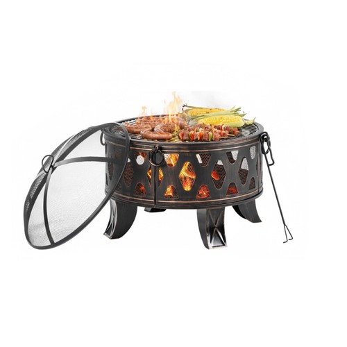 Brasero, tonneau à feu