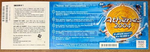 Fdj 100 tickets - tickets, franÇaise