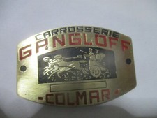 Plaque Bouclier Gangloff