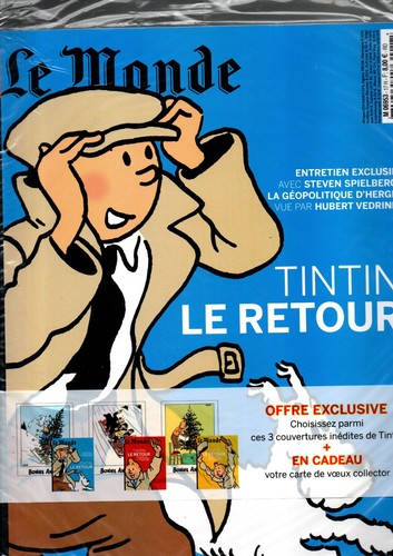 Tintin retour le monde - retour.,