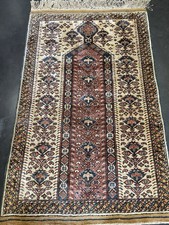 Tapis Soie 130x80cm Kazak Teppich Ковер Alfombra Carpet Rugs Tappeto Teppe Matt