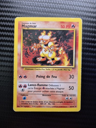 Cartes pokémon magmar - cartes,