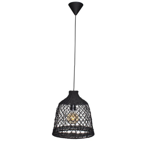 Suspension jute noir - b:, cm
