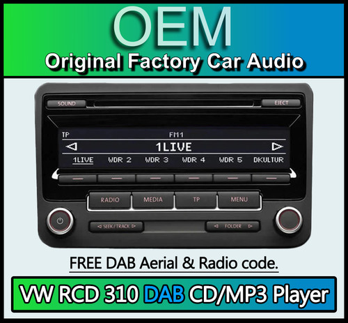 Rcd 310 dab radio - 310,