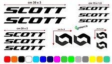 Kit d'autocollants en vinyle pour cadre de vélo de route SCOTT vtt