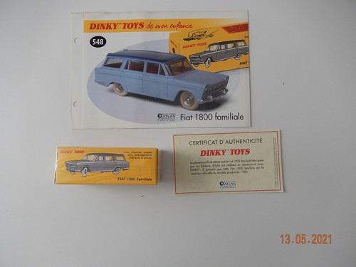 Dinky toys atlas fiat 1800 - atlas,