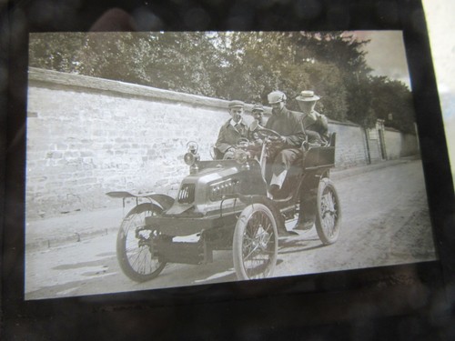 Plaque verre photo - de, 1903