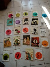 Lot 24 numéros PHENIX-REVUE INTERNATIONALE DE LA BD-GIR - HUGO Pratt... 