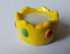 FEVE "COURONNES"-   JOLIE COURONNE AVEC PIERRES COLORÉES