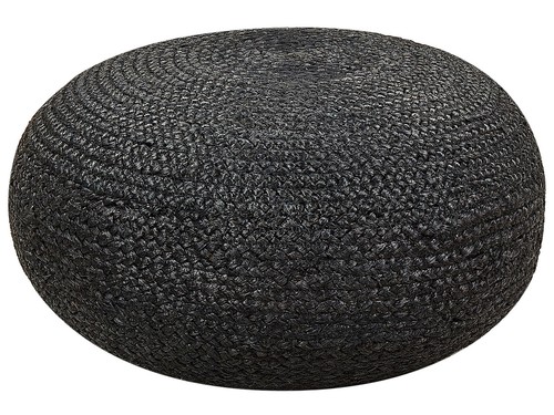 Pouf jute noir - jute, assise