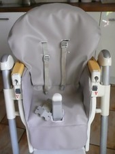 HOUSSE Chaise Haute PEG PEREGO  (confection neuve)