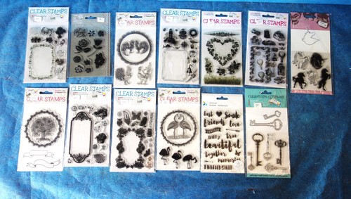 Gros lot clear stamps - gros,