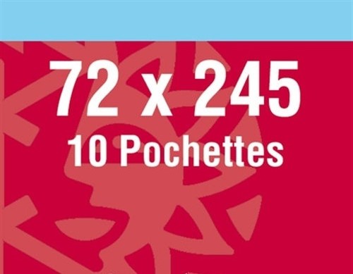 Pochettes double soudures - 72, x