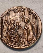 Médaille De Table Église De