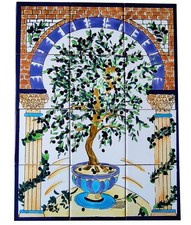 Carreaux peints à la main