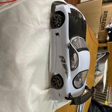 Yokomo Drift Package Voiture RC RX-7 Blanc Noir Roues Grande Aile