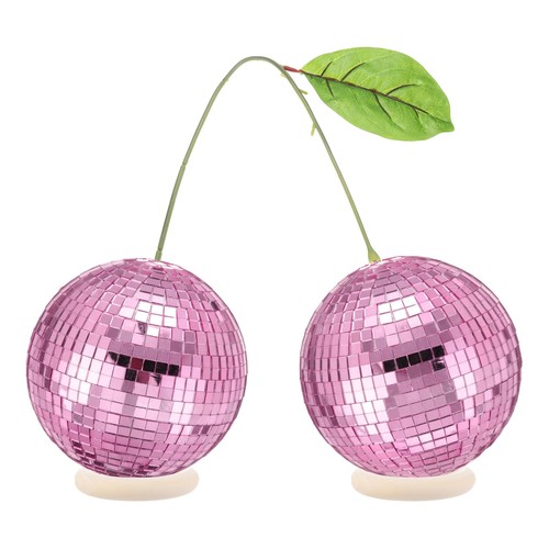 Cherry disco ball decor boule - cherry,