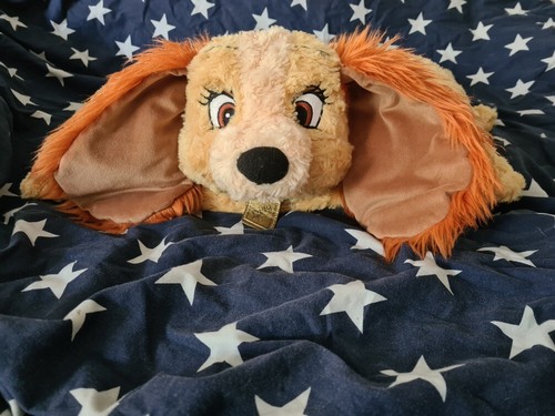 Peluche coussin lady disney - coussin,