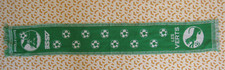 Echarpe Saint Etienne Les Vert supporter Made in France Courtelle vintage scarf