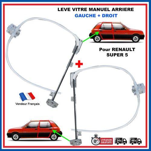 Leve vitre manuel arriere - leve,