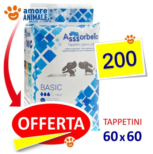Assorbello basic 60x60 tapis - assorbello,