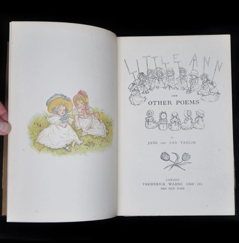 Livre ancien little ann book - livre,