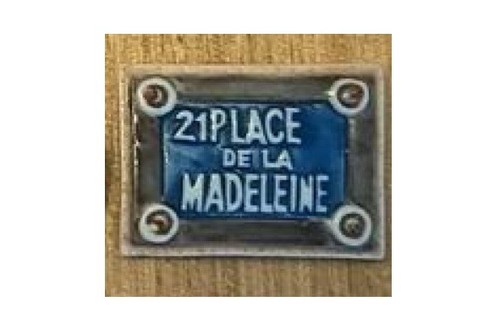 Fève publicitaire hediard - publicitaire,