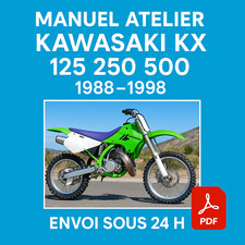 Manuel Atelier Kawasaki KX 125