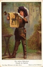 CPA AK Girardi als Spatzle